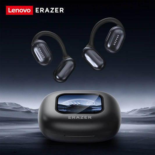 Erazer XP2 Earphones Bluetooth 5.4 OWS Sports Wireless Headphones  Earbuds Color Screen Touch Support TF Card